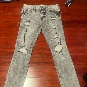 Pacsun light washed grey jeans size 28/30